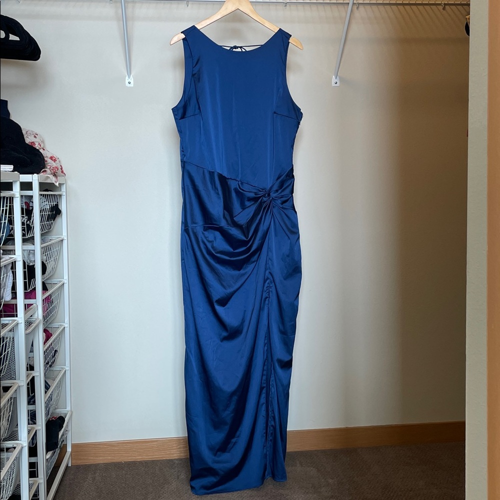 Abercrombie & Fitch Navy Maxi Dress